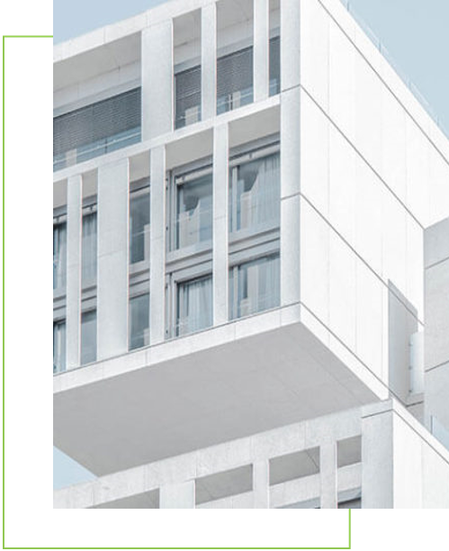 encart vert appartement